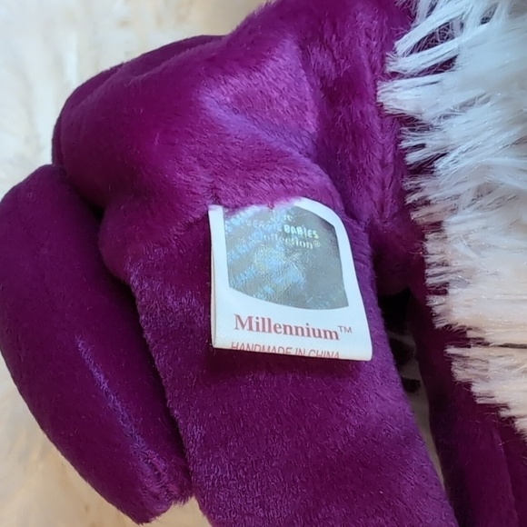TY Beanie Babies 1999 MILLENNIUM Bear retired vintage TOY BD 1-1-99 - Picture 5 of 8